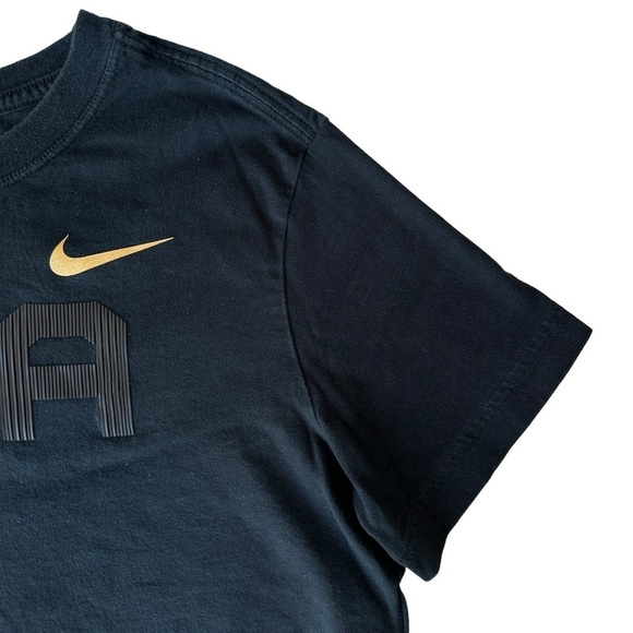 WOMENS NIKE  CROPPED TEE TEAM USA SIZE XS BLACK - Picture 6 of 14